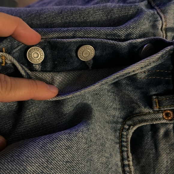 Stockholm Atelier & Other Stories Women’s High Waisted Raw Hem Size 26 - Picture 7 of 7